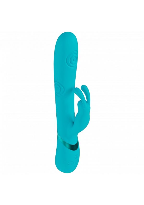Vibromasseur triple moteur Mimi Dolce VIVE turquoise