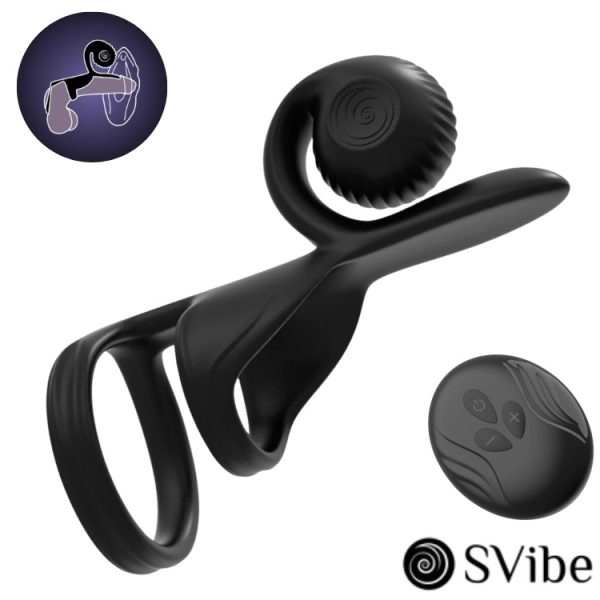 Snail Jovi – anneau vibrant pour couple SVibe