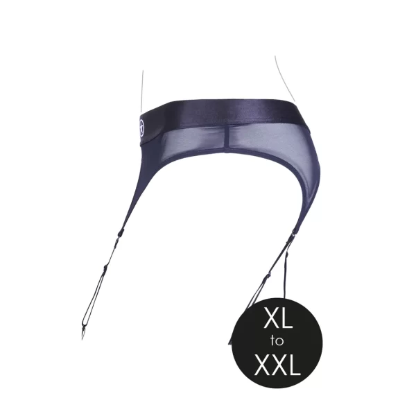 String Harnais Vibrant avec Jarretelles Ajustables – (XL/XXL) | Ouch! – Image 4