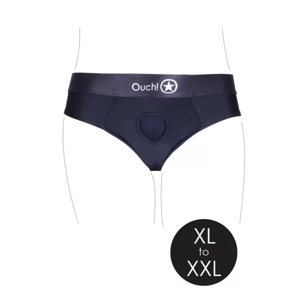 String Harnais Vibrant avec Sangles Amovibles (XL/XXL) | Ouch! – Image 4