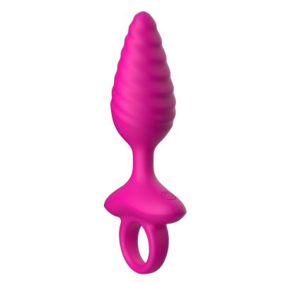 Plug anal Adore U texturé silicone 15,2 cm