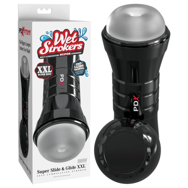 Packaging Super Stroker XXL étui givré ou noir