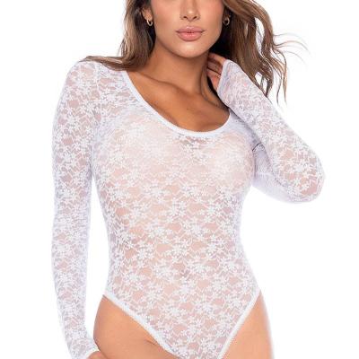 Teddy en Dentelle Florale - 8917 | Mapalé