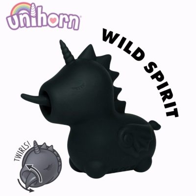 Unihorn Wild Spirit – vibromasseur licorne langue tournante