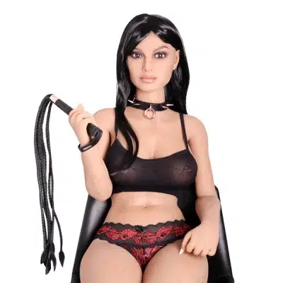 Poignée gainée avec dragonne nylon flogger Punishment