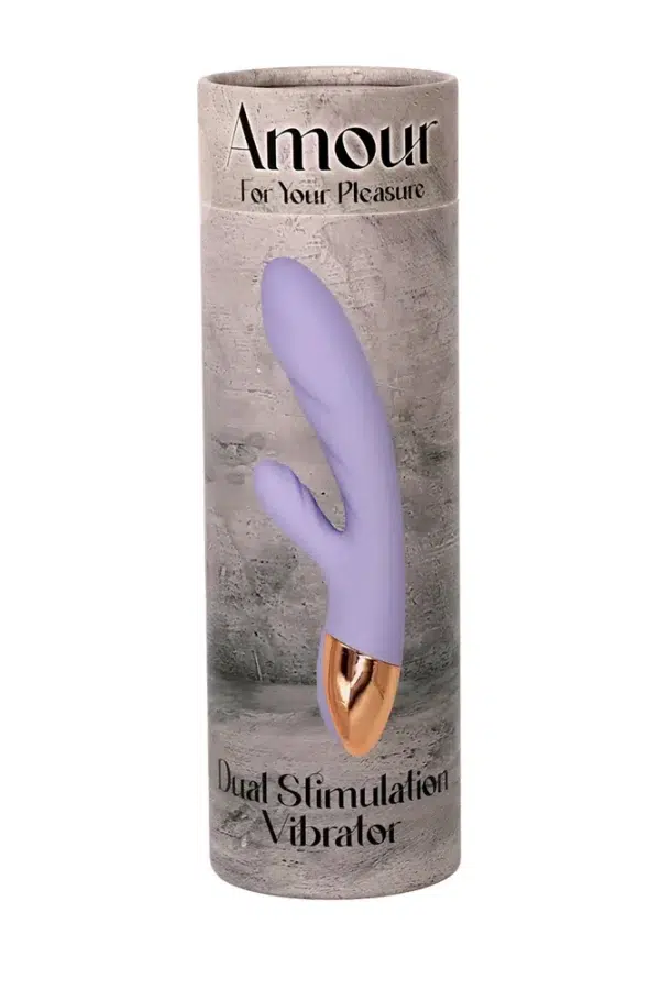 Vibromasseur rabbit chauffant 10 modes Amour