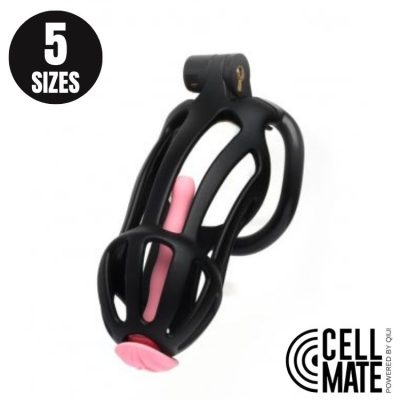 CellMate Centurion – Cage de chasteté noire premium