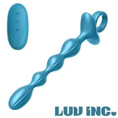 Perles vibrantes Luv Inc GR41 Grooved Ring silicone noir