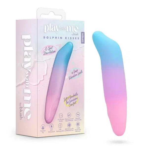 Dolphin Kisses mini vibromasseur précision clitoris mamelons
