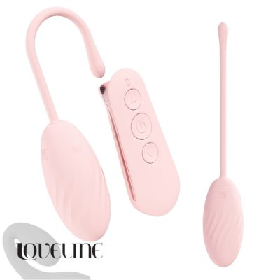 Œuf vibrant Loveline Félicité silicone rose