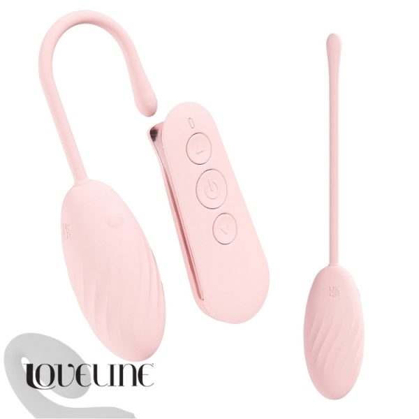 Œuf vibrant Loveline Félicité silicone rose