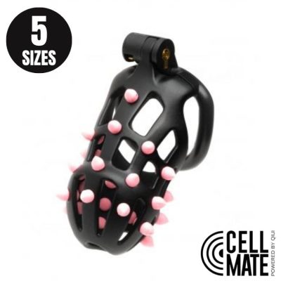 The FlexiSpike – Cage de chasteté noire premium