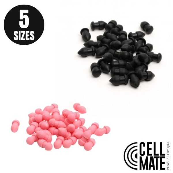 FlexiSpike avec pointes en silicone noires et roses