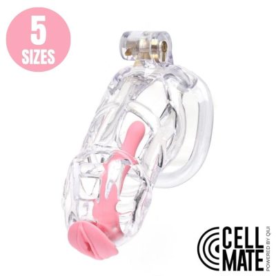 Guardian Clear CellMate – Cage de chasteté transparente premium