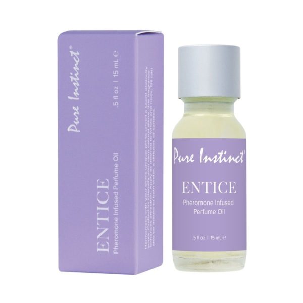 Huile de séduction aux phéromones – 4 fragrances