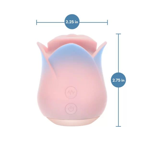 stimulateur intime waterproof USB magnétique Kissing Rose rechargeable