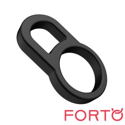 Double anneau pénien Forto F-41 silicone ultra-doux