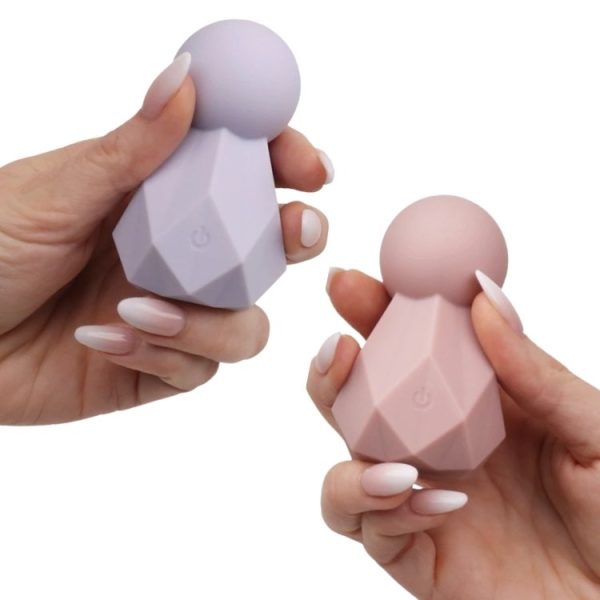 Vibromasseur compact luxe silicone velouté