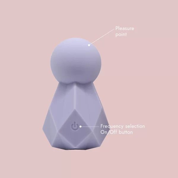 Vibromasseur compact luxe avec pochette