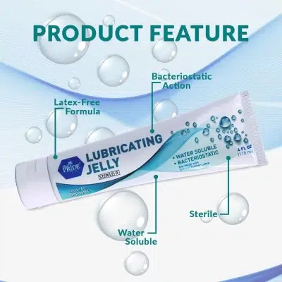 Lubrifiant médical bactériostatique sans latex – MedPride