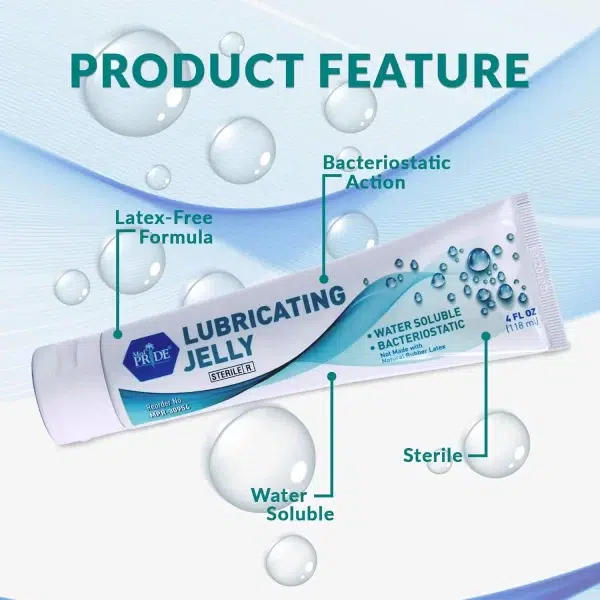 Lubrifiant médical bactériostatique sans latex – MedPride