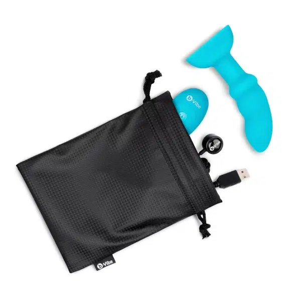 • B-Vibe Rimming P-Spot emballage premium innovation révolutionnaire