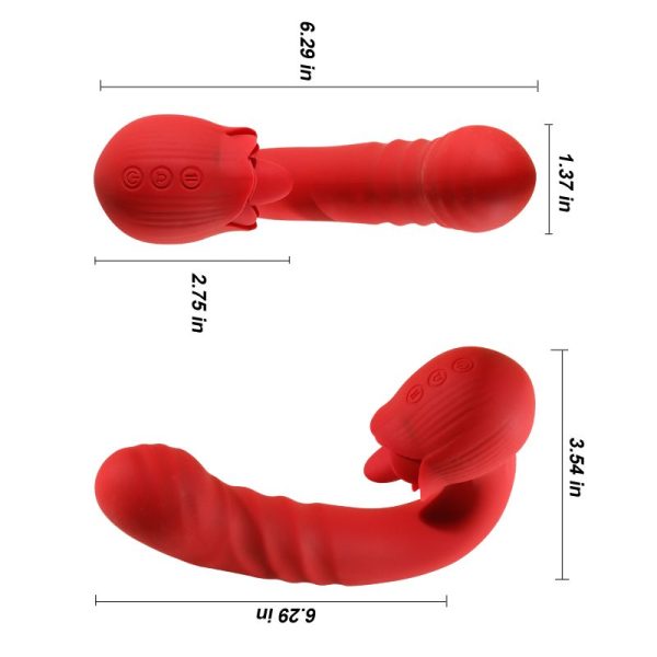 Vibromasseur ergonomique silicone premium