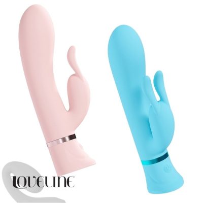 Vibromasseur rabbit Loveline Tendre silicone premium