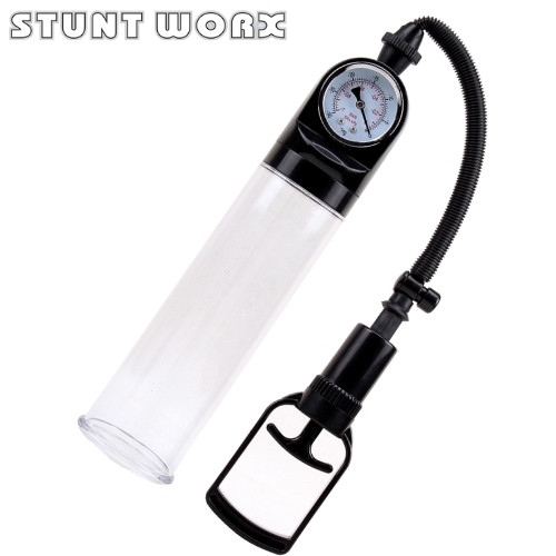 Pompe à pénis Stunt Worx cylindre transparent