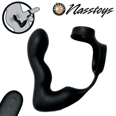 Vibromasseur prostatique gonflable Atomic avec télécommande