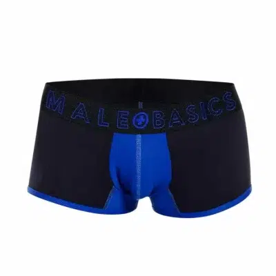 Boxer court Neon Trunk MaleBasics Bleu Royal