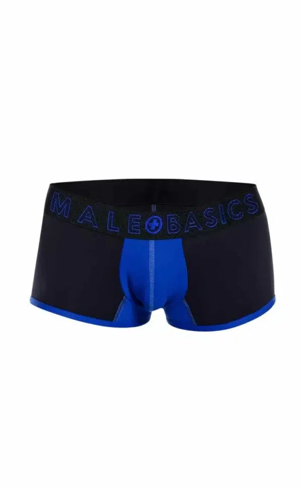 Boxer court Neon Trunk MaleBasics Bleu Royal