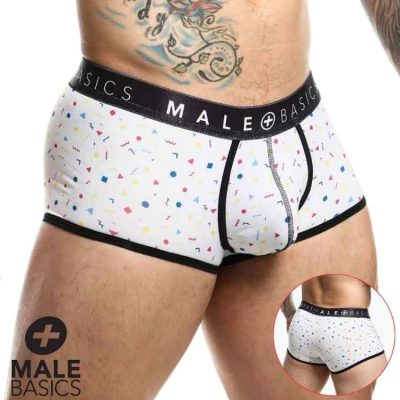 Boxer Trunk Pochette Sexy Confetti de MaleBasics vue avant