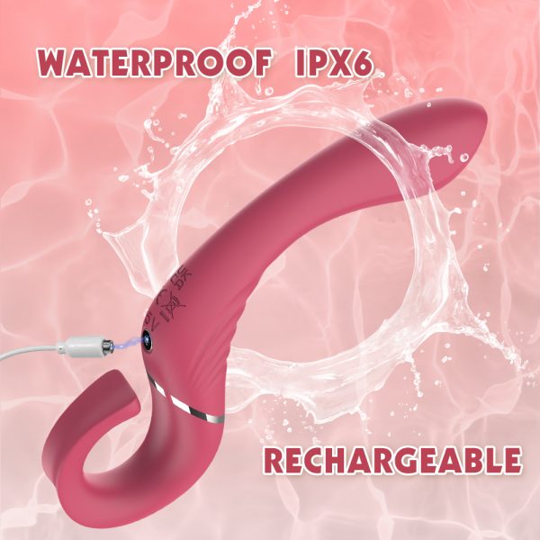 vibromasseur étanche IPX6 pour stimulation interne