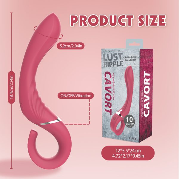 vibromasseur étanche IPX6 pour stimulation interne