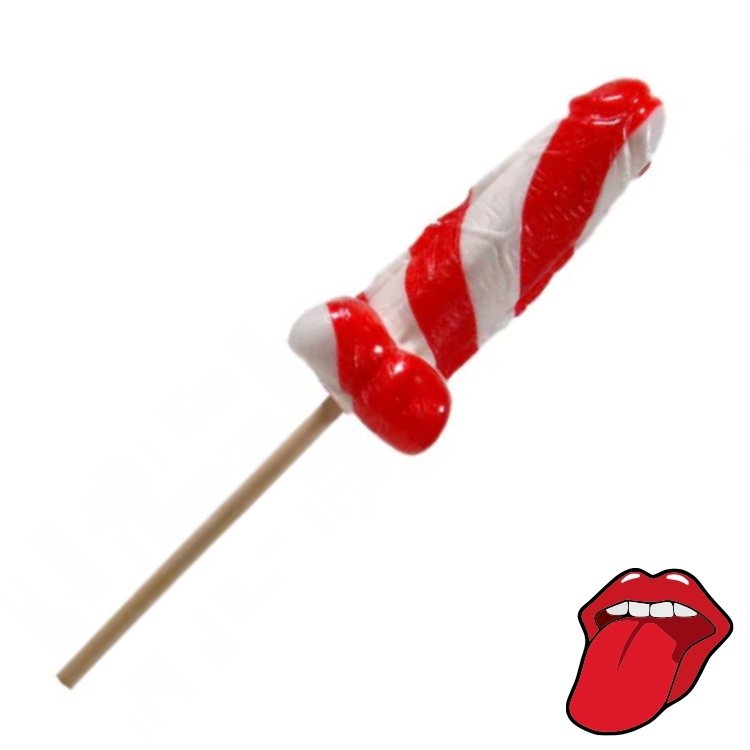 Sucette en forme de pénis saveur Mojito à la fraise – CockTailz Pecker Pop