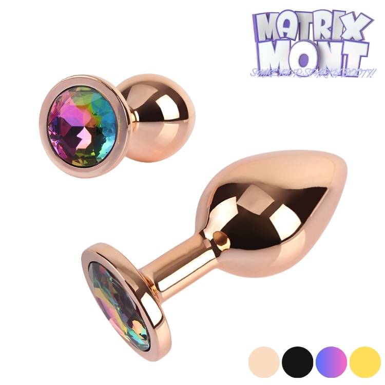 Boîte du Gem Butt Plug Medium Matrix Mont, 2.9 pouces insérables, finition luxueuse.
