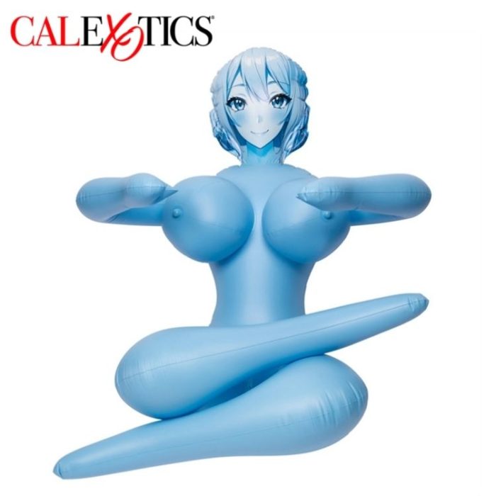 Poupée gonflable Kiki Anime Love Doll bleue