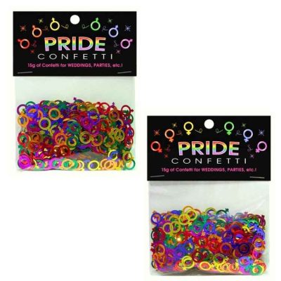 Confettis LGBTQ+ pour mariages et fêtes