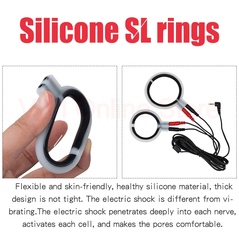 « Détail gaine silicone conductrice – Pulse 2 Rings »
