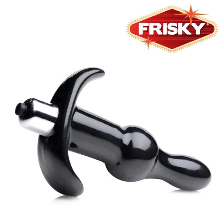 Plug anal noir Rolling Noir Frisky – vue latérale