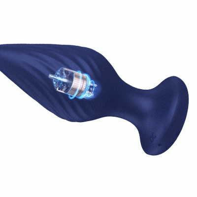 Plug anal vibrant compact pour débutants et experts