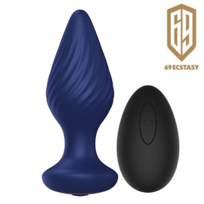 Spiral Plug 69 Ecstasy – plug anal spiralé vibrant