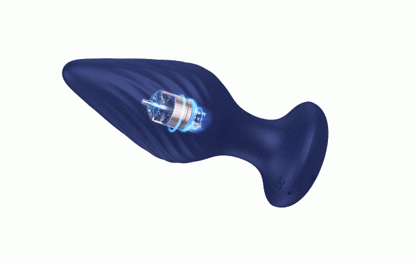 Plug anal vibrant compact pour débutants et experts