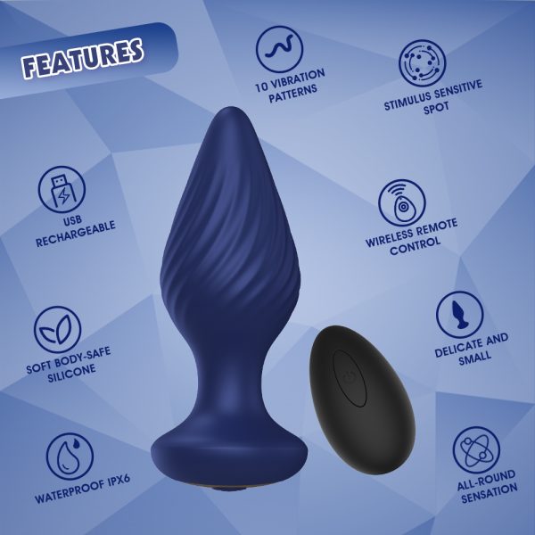 Sextoy anal spiralé nouvelle génération