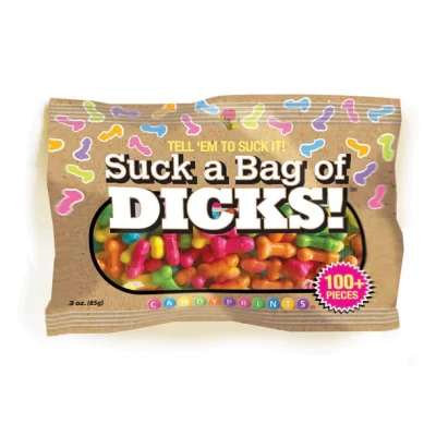 Sachet de bonbons en forme de pénis Suck a Bag of Dicks