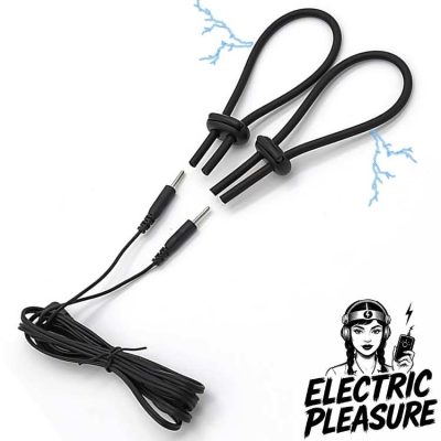 « Volt Loop – Electric Pleasure, boucles électro pénis & scrotum (fil inclus) »