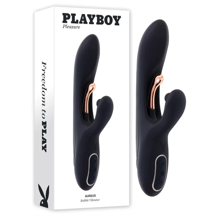 Vibromasseur luxe Playboy Pleasure – packaging élégant
