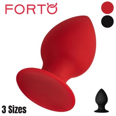 Plug anal silicone conique Forto