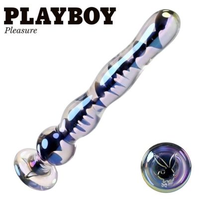 Jewels Wand – Playboy Pleasure glass dildo